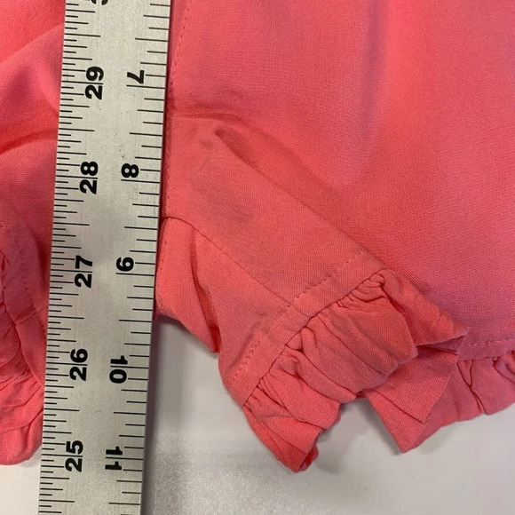 Tucker + Tate Kids' Ruffle Hem Cotton Shorts In Pink Strawberry Size 8 NWT - Picture 12 of 12